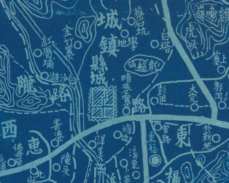 1942年广东《惠来县全图》插图2
