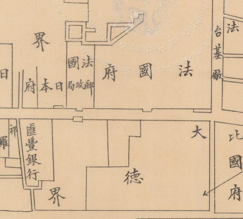 1931年中国《通商口岸各租界图》插图5