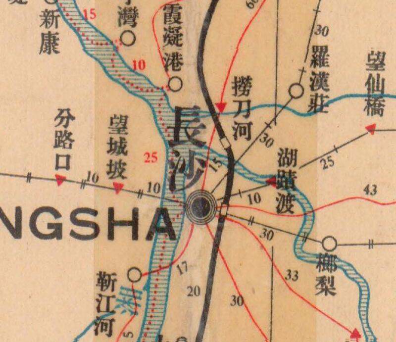 1922-1924年《中国邮务区舆图》插图5