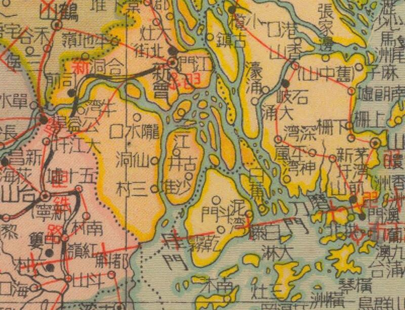 1946年《广东分县详图》插图3