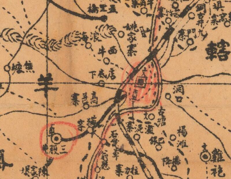 1944年贵州《独山县地图》插图1