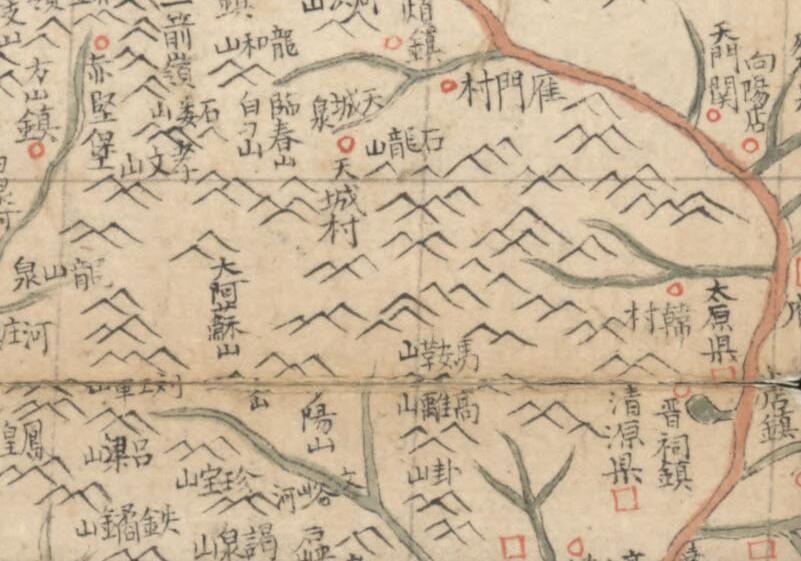 1693–1722年《山西舆图》插图1