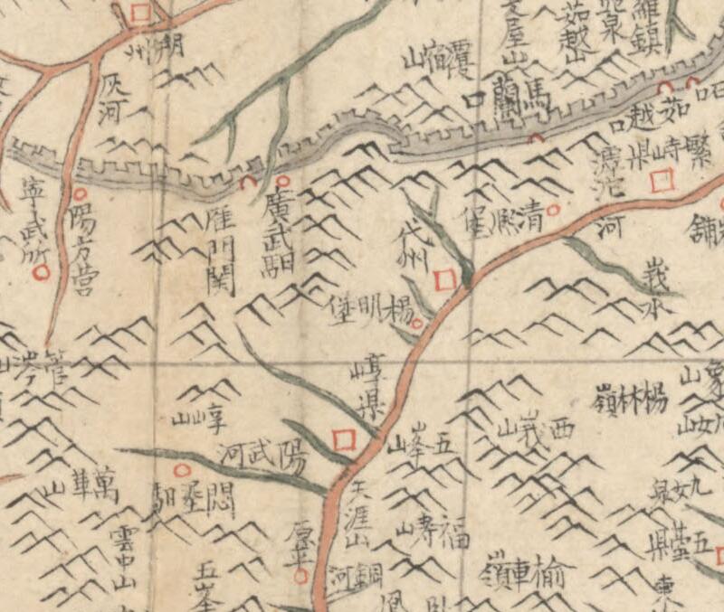 1693–1722年《山西舆图》插图2