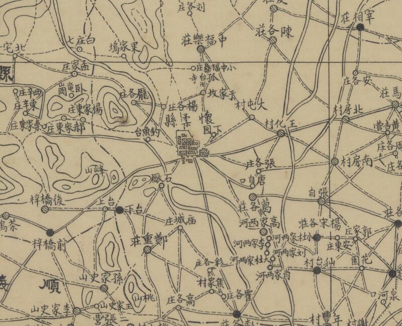 1931年《河北省地形图》十万分一插图4