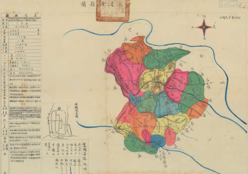 1941年《四川省安县图》