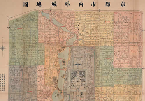 1916年《京都市内外城地图》