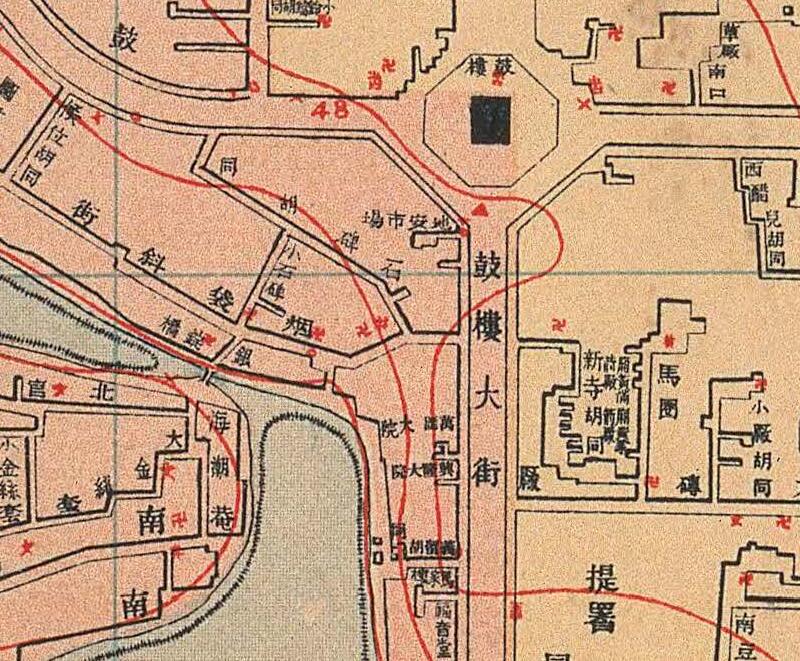 1916年《京都市内外城地图》插图2