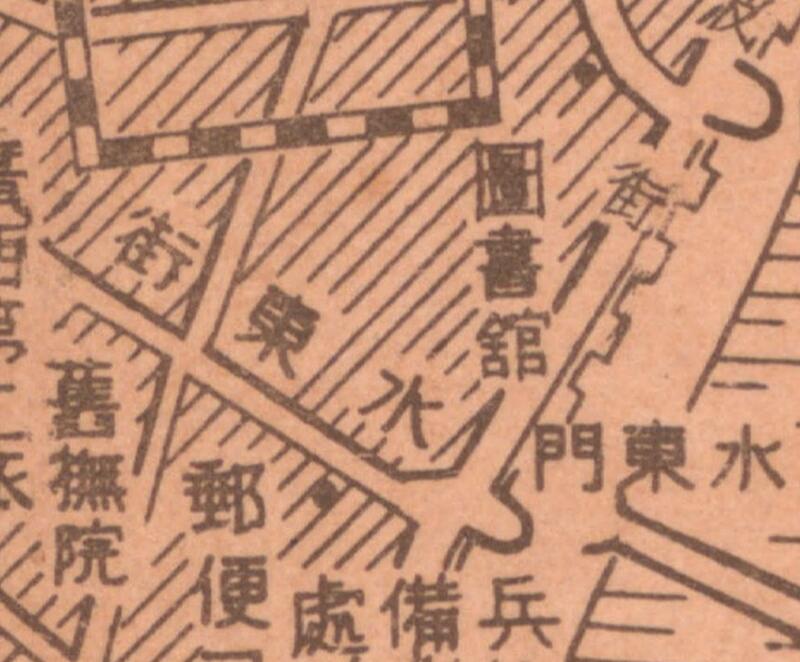 1942年《广西省桂林市街附近图》插图2