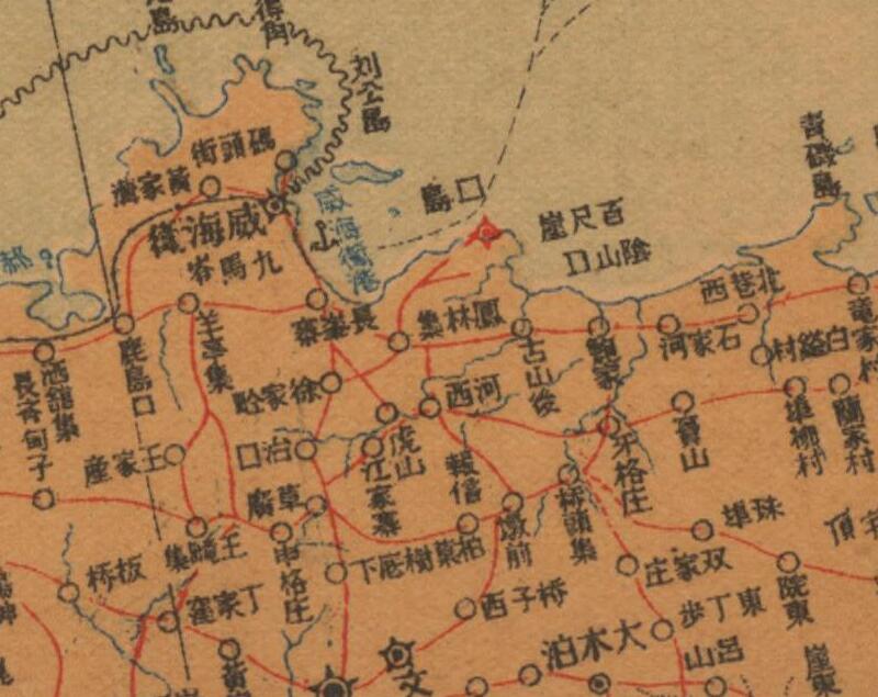 1914年《胶州湾明细地图》插图3