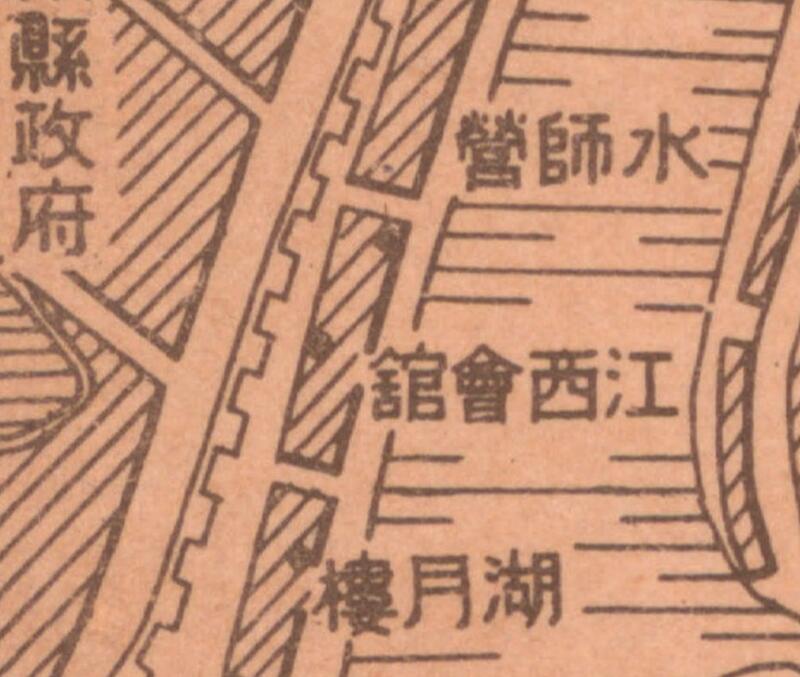 1942年《广西省桂林市街附近图》插图3