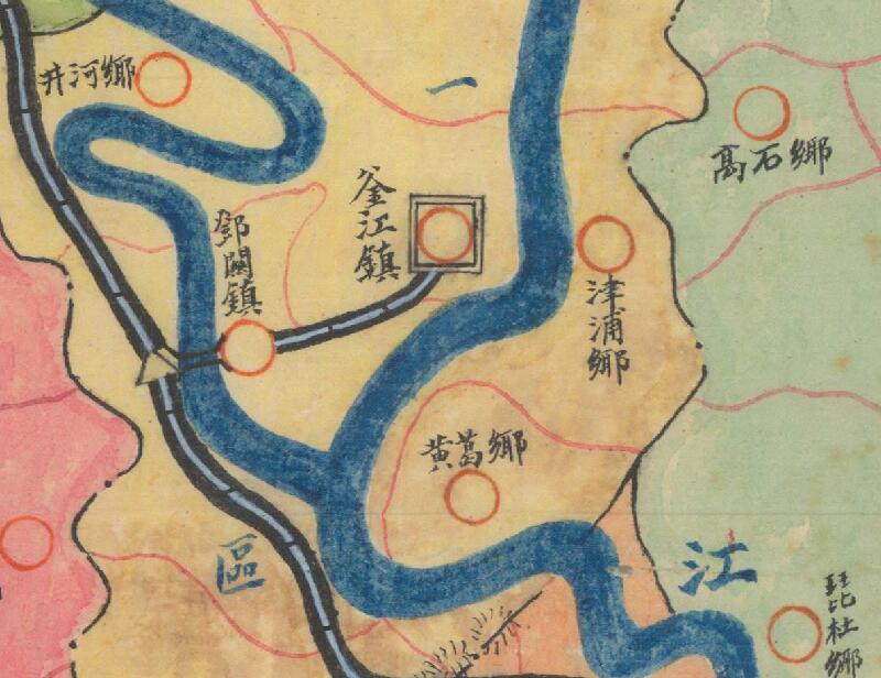 1941年《四川省富顺县县图》插图1