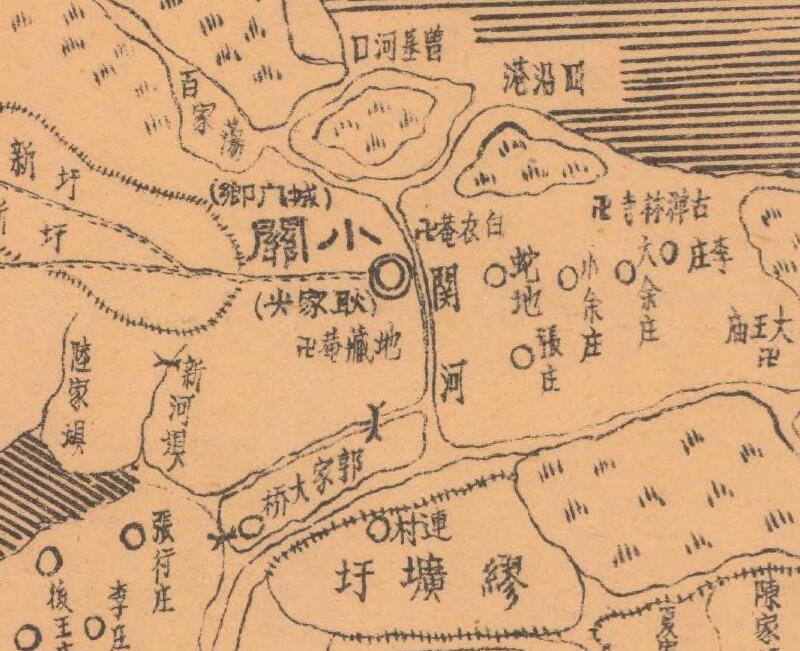 1943年安徽《天长县详图》插图1