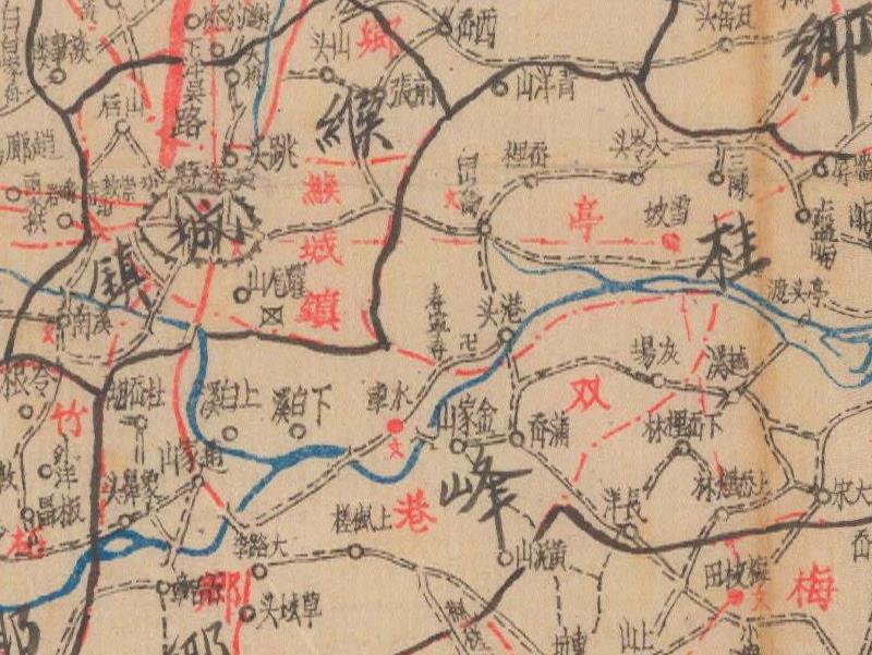 1946年《浙江省宁海县全图》插图1