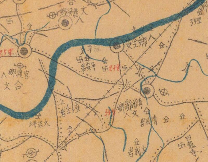 1941年《四川省合川县全图》插图2
