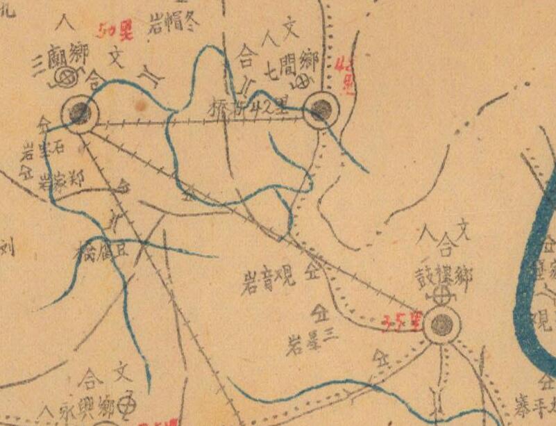 1941年《四川省合川县全图》插图3