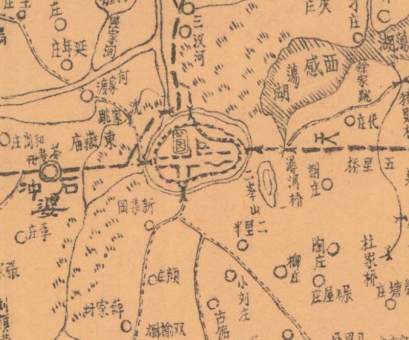 1943年安徽《天长县详图》插图3