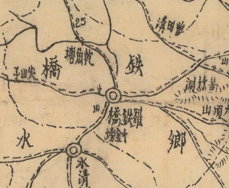 1942年《四川省江安县地图》插图1