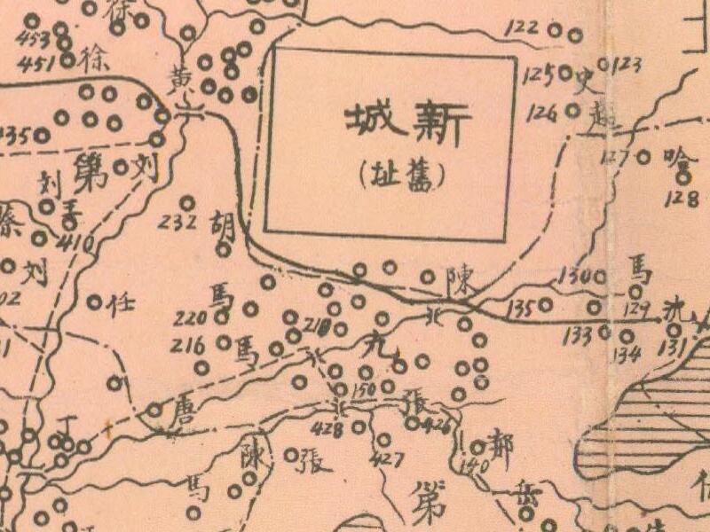 1941年《宁夏省永宁县图》插图1