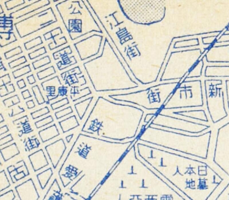 1940年《哈尔滨市街图》插图2