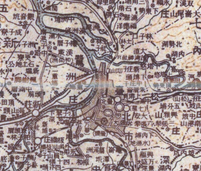 1924年《台湾全图》30万分1插图2