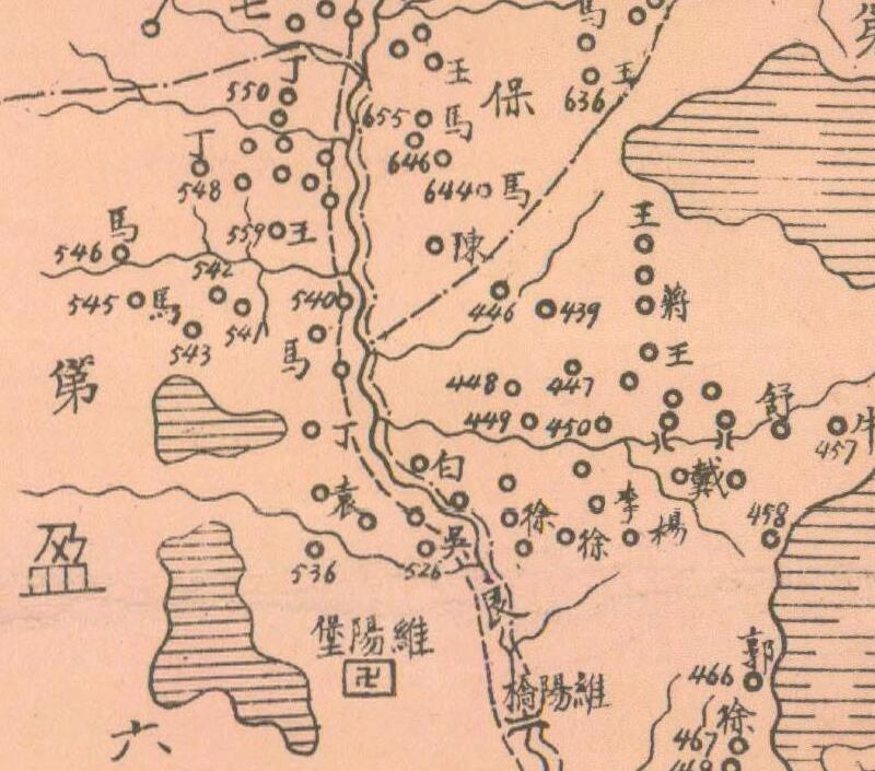 1941年《宁夏省永宁县图》插图2