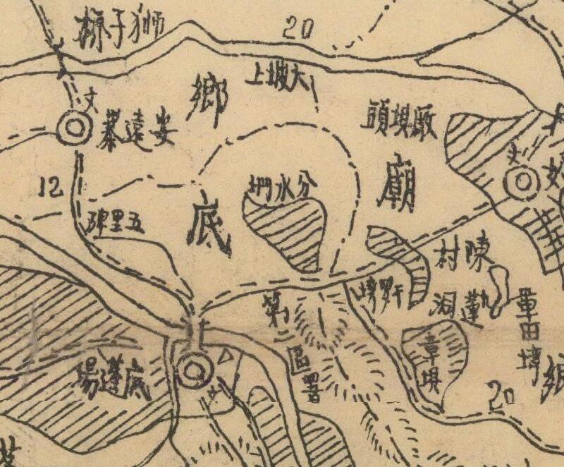 1942年《四川省江安县地图》插图3