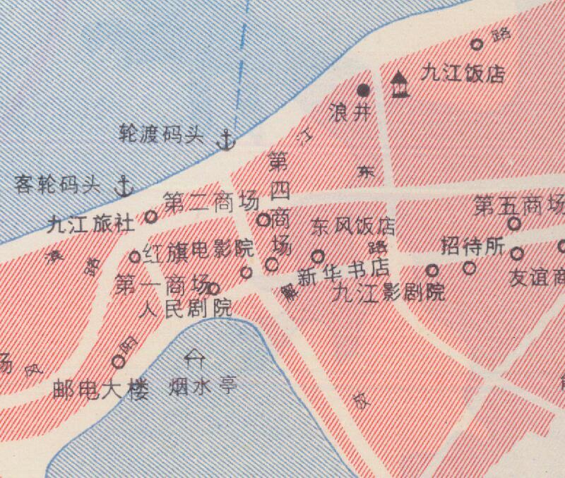 1983年《庐山旅游区导游图》插图3