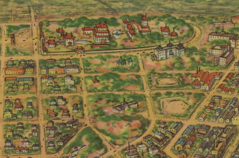 1936年《国都新京建设鸟瞰图》插图3