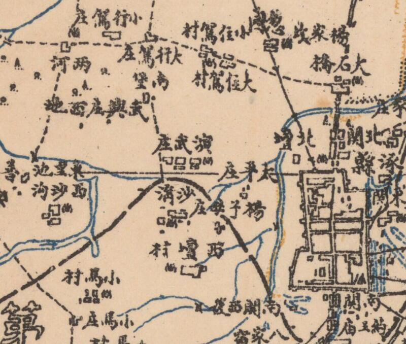 1941年《河北省分县图》十万分一插图5