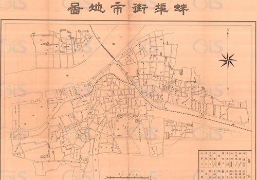 1936年《蚌埠街市地图》