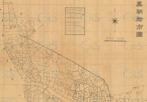 1936年《芜湖街市图》