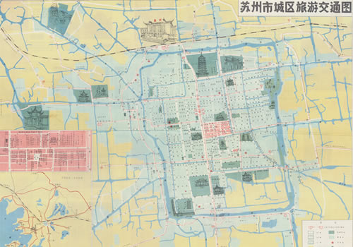 1984年《苏州旅游图》