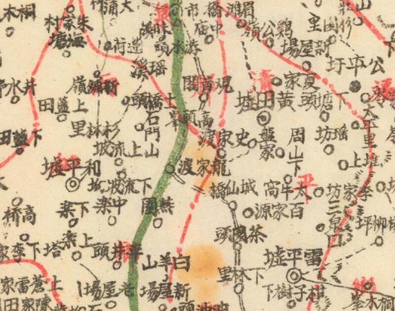 1946年湖南《桂阳县图》插图1