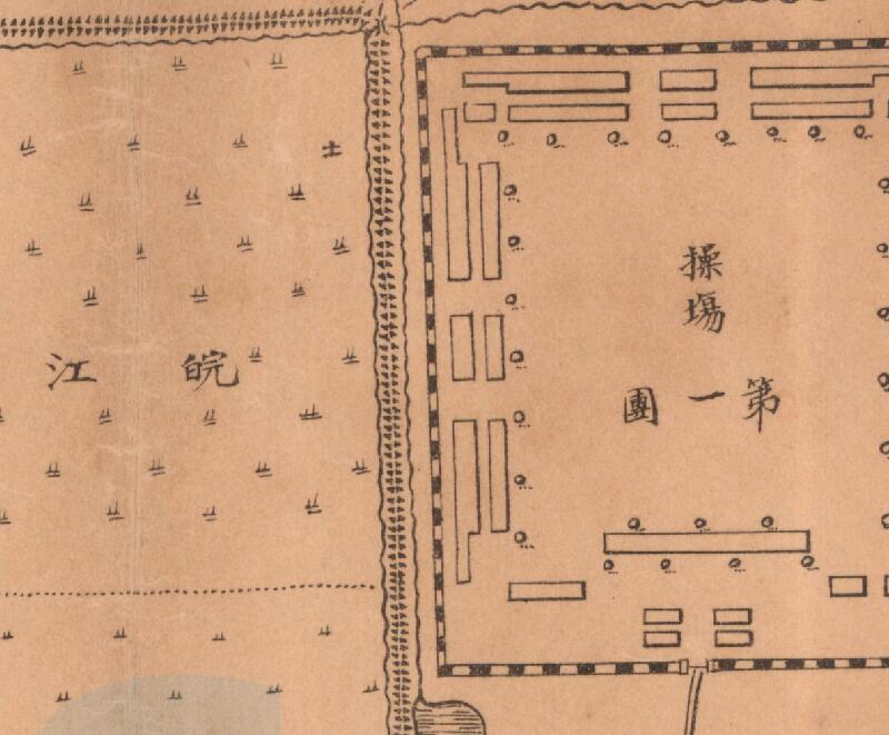 1915年《安庆附近》5千分1地形图插图4