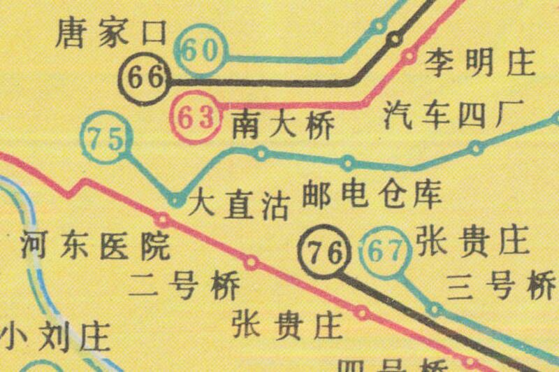 1981年《天津交通图》插图4