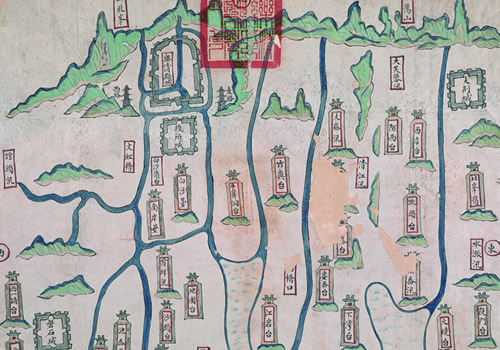 1723年浙江《乐清县舆图》