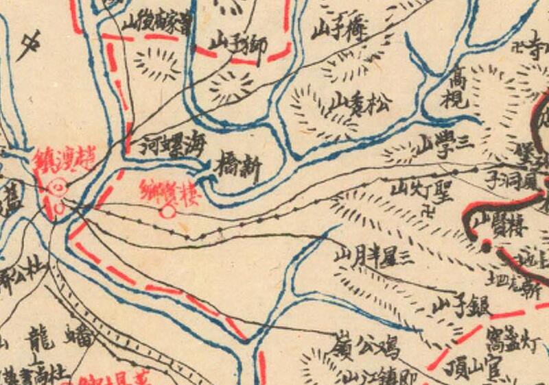 1945年四川《金堂县地图》插图1