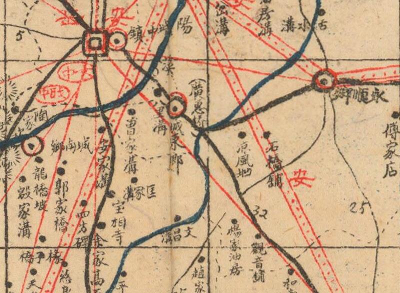 1944年四川《安岳县地图》插图1