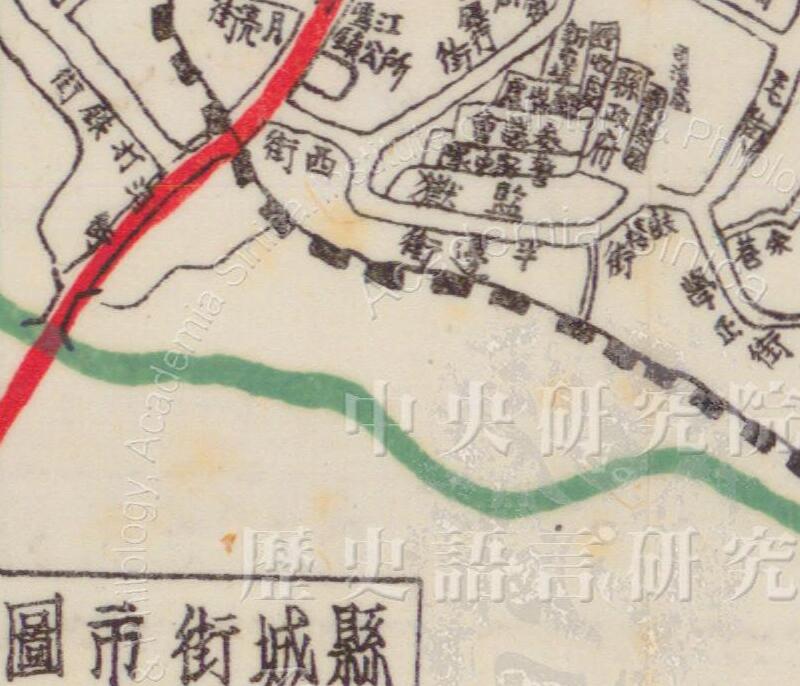 1945年四川《夹江县地图》插图3