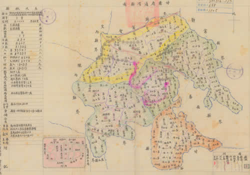 1941年《甘肃省通渭县图》