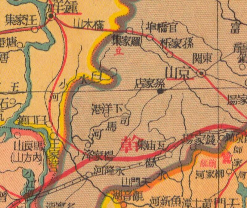 1935年《湖北明细地图》插图2