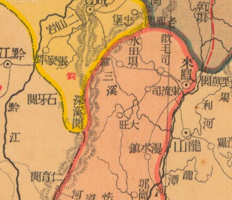 1935年《湖北明细地图》插图3