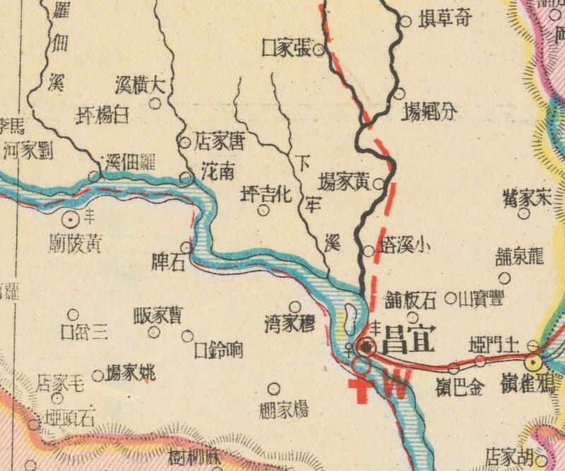 1946年《湖北全省形势新图》插图3