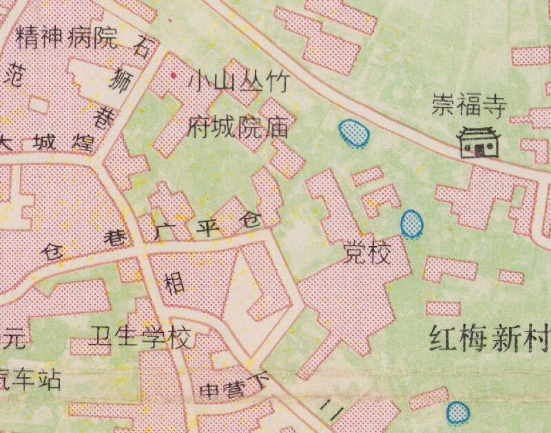 1985年《泉州市区图》插图3