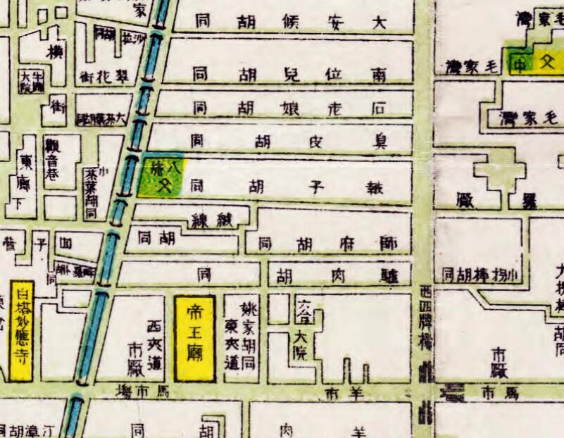 1921年《最新北京全图》插图3