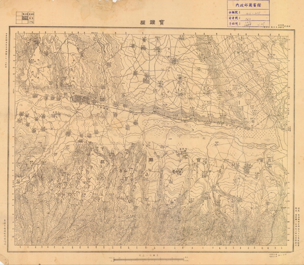 陕西宝鸡历史地图大全插图1