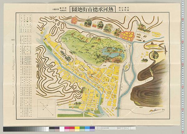 承德避暑山庄舆图及影像大全插图3