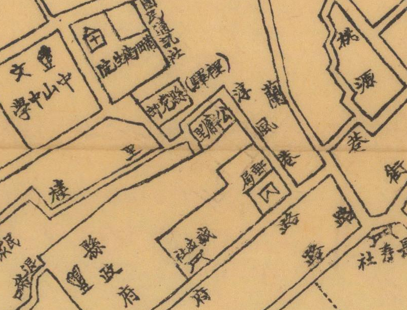 1945年《莆田市全图》插图1 1945年《莆田市全图》插图1