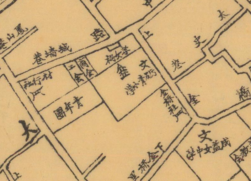 1945年《莆田市全图》插图2 1945年《莆田市全图》插图2
