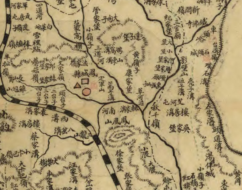 1921年辽宁《凤城县全图》插图2